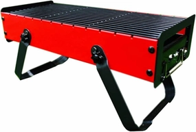 Foldable Portable Charcoal BBQ Grill for Camping & Outdoor Picnic - Lightweight, Easy to Carry, Ideal 5-10 People
