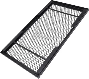Folding Campfire Grill Lightweight Even Heating Grill for Camping Hiking Picnics Iron (Standard)