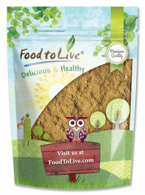 Food to Live Ginger Powder, 2 Pounds – Finely Ground Dried Ginger Root, Pure, Kosher, Vegan, Sirtfood. Bulk Ginger Spice with Spicy-Sweet Flavor. Great for Cooking Baked Goods, Tea, Dressings