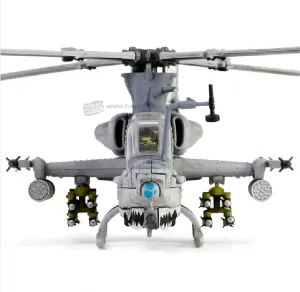 for 1/72 Scale Model Airplane, American Helicopter AH-1Z Viper Fighter Model Alloy Airplane Model Aeronautical Aircraft