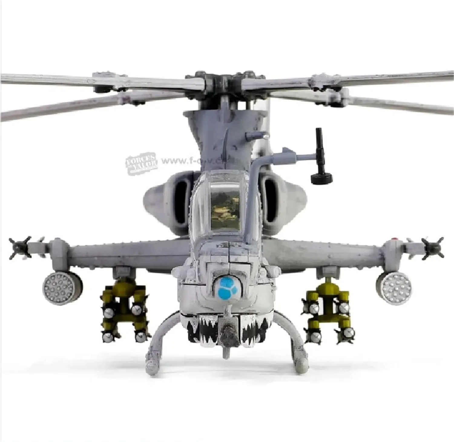 for 1/72 Scale Model Airplane, American Helicopter AH-1Z Viper Fighter Model Alloy Airplane Model Aeronautical Aircraft