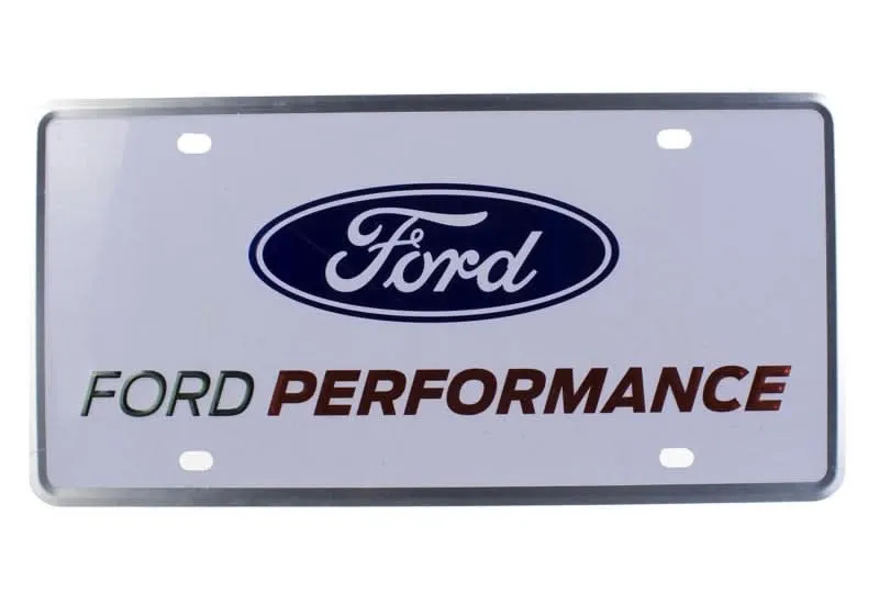 Ford Racing Ford Performance License Plate - Single