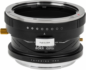 Fotodiox TLT ROKR - Tilt/Shift Adapter for Pentax 645 Auto Focus Lenses to be Compatible with Fuji G Cameras