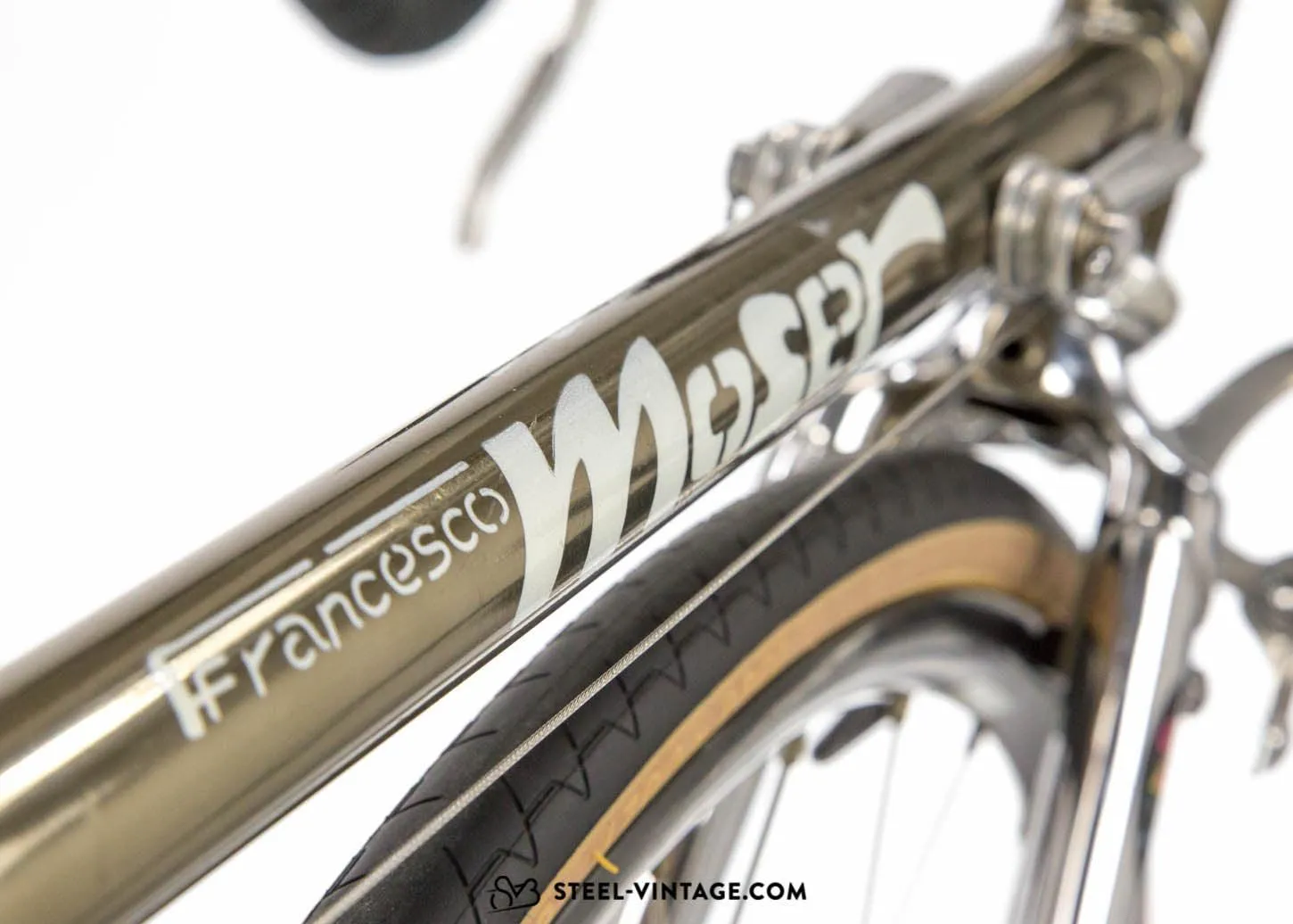 Francesco Moser Prestige Cromovelato Road Bike 1980s
