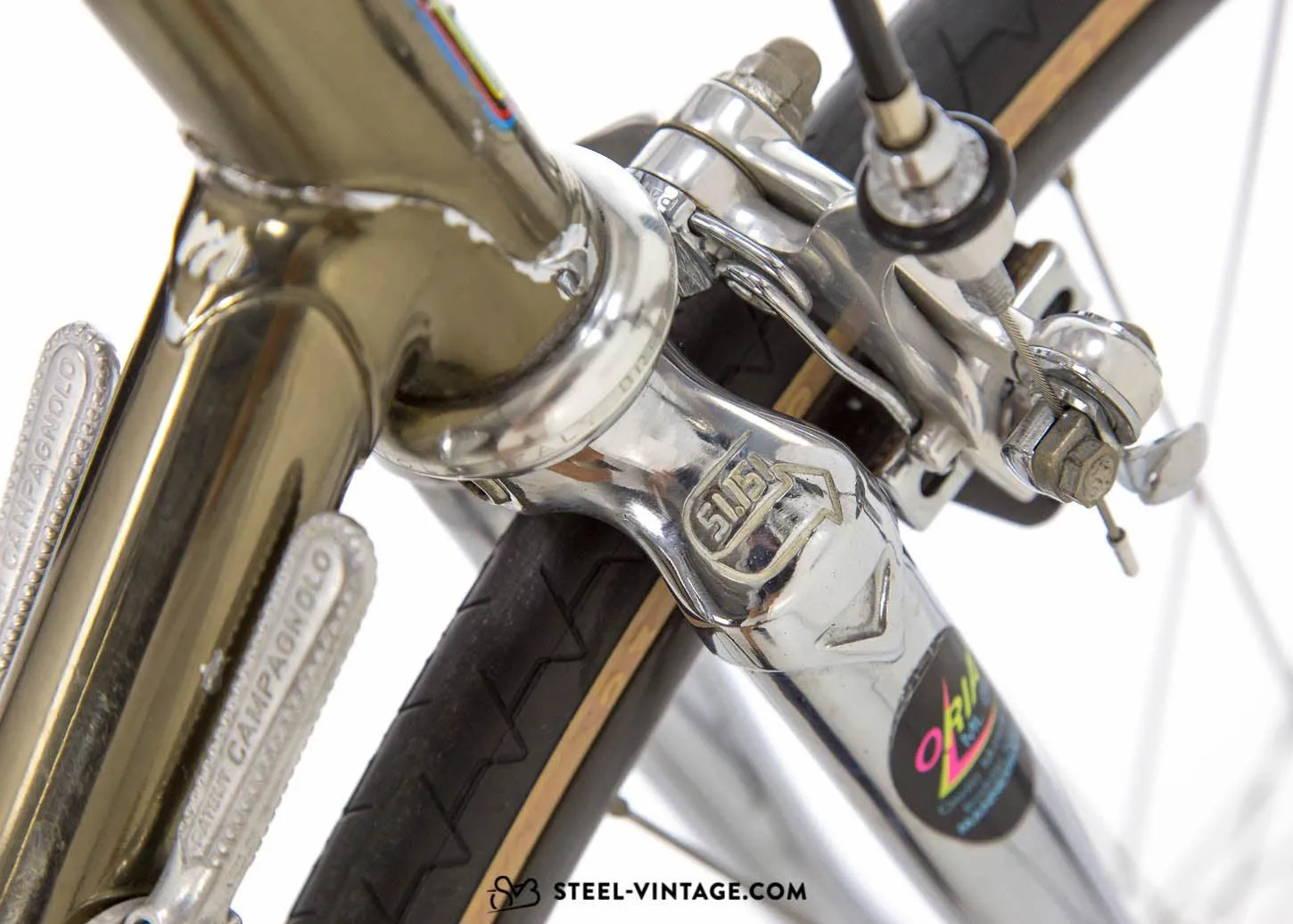 Francesco Moser Prestige Cromovelato Road Bike 1980s