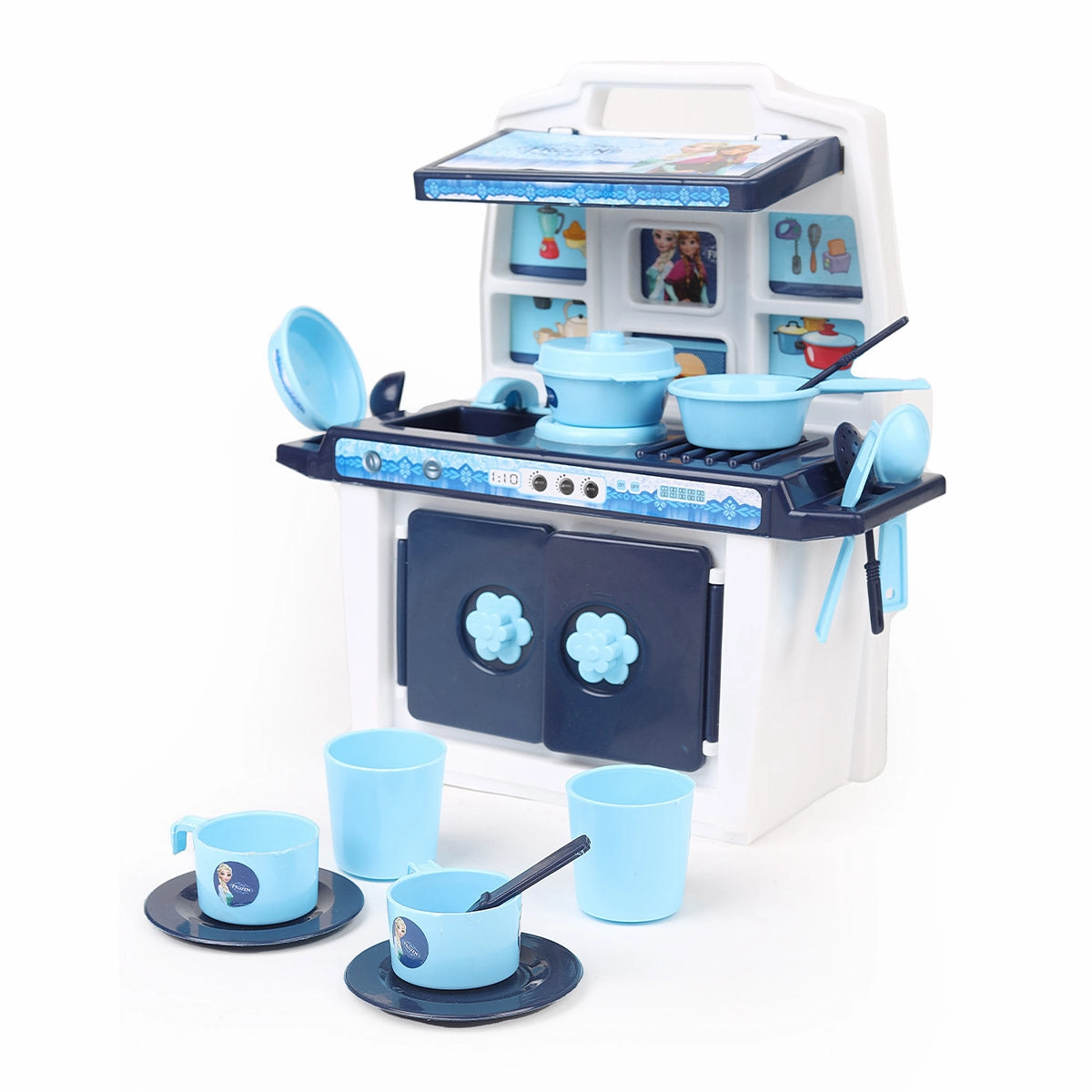 Frozen - My Home Kitchen Set | Kids Kitchen Set | Role Play Set | Pretend Play Kitchen Accessories Set | Cooking set | Miniature Household Set | For Kids age 3  years
