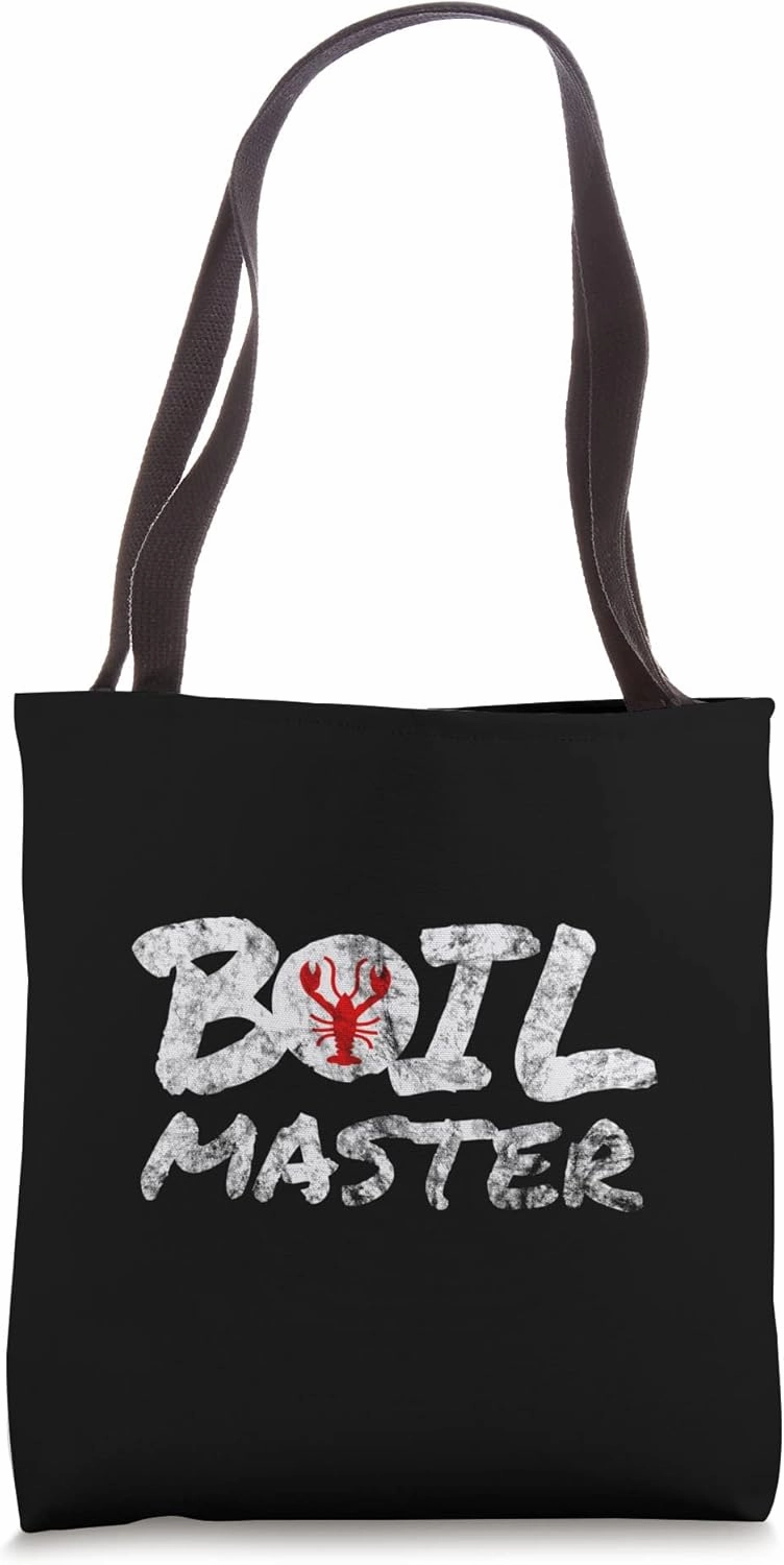 Funny Boil Master Crawfish Boil Louisiana Cajun Apparel Tote Bag