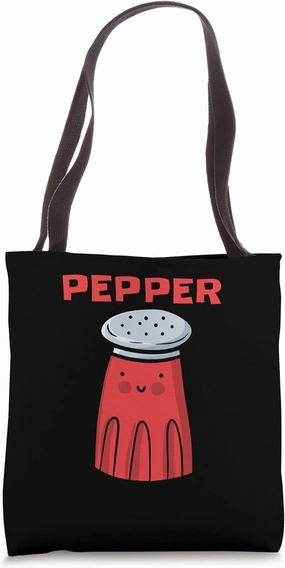 Funny Pepper Cellar | Condiments Spices | Cooking Tote Bag