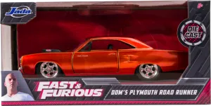Furious 7 - Dom’s 1970 Plymouth Road Runner 1/32 Scale Metals Die-Cast Vehicle*