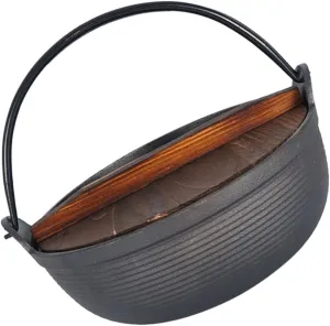 GANAZONO 1set Outdoor Cast Hot Pot Lightweight Non-Stick Stewpan for Camping Cookware for Soup and Stews for Outdoor Cooking and Gatherings