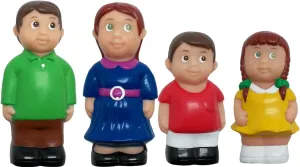 Get Ready Kids 625 Caucasian Family Figures Toy-Figures, Multi 5.0 H x 1.5 L x 2.0 W