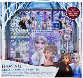 Glitter Dream Diary Set - Keep Your Secrets Under Lock and Key