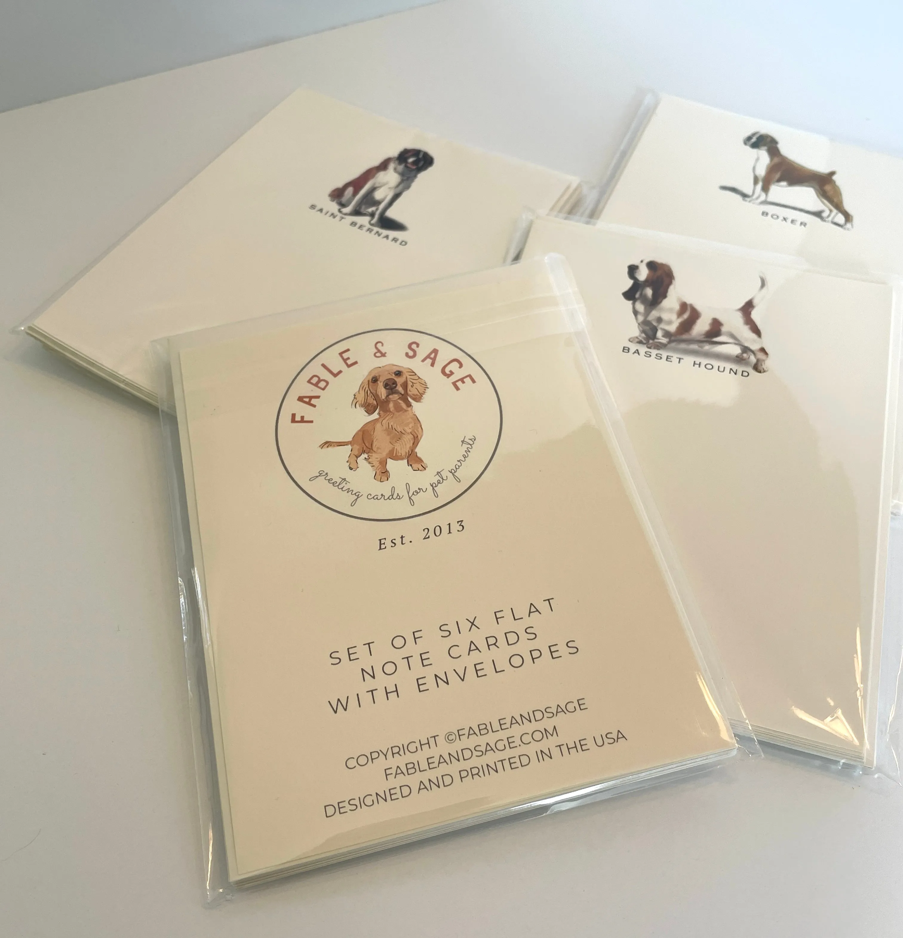 Great Pyrenees Note Cards | Dog Stationery | Custom Dog Note Cards