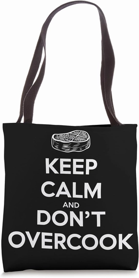 Grilled Steak Gournet Gym Rat Lean Protein Cook Chef Tote Bag