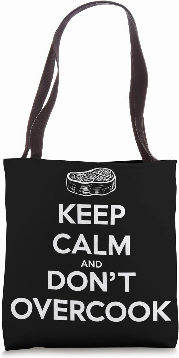 Grilled Steak Gournet Gym Rat Lean Protein Cook Chef Tote Bag