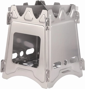 Grills Outdoor Lightweight Camping Wood Stove Portable Outdoor Folding Wood Stove Burning Picnic Alcohol Wood Stove Hiking