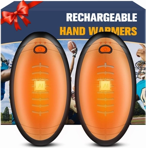 Hand Warmers Rechargeable,2 in 1 Electric Football Hand Warmer for Outdoor Indoor,Electric Hand Warmer,AI Rechargeable Hand Warmer for Camping,Golf,Hunting,Best Golf Accessories for Men Women