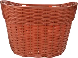 Happyyami 1set Boys and Girls Bike Basket Portable Woven Storage Holder for Handlebar and Lightweight Design for Carrying Essentials Cycling Adventures