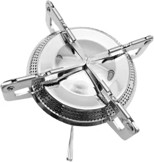 Happyyami 1Set Portable Camping Gas Stove Lightweight Outdoor Cooking Burner Compact Design for Backpacking and Camping Adventures Durable