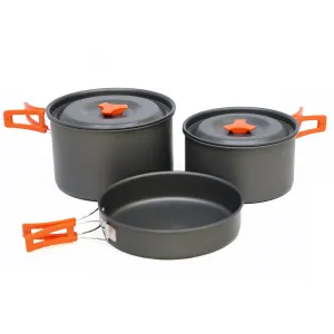 Hard Anodised 4 Person Cook Kit