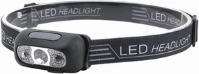Head Torch Sensor Headlamp LED Rechargeable 4 Modes Head Lights with Super Bright White Light and Warn Red Light USB Charging Lightweight for Reading Working Camping Walking Waterproof