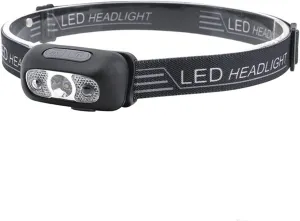 Headlamps Mini Rechargeable LED Headlamp Body Motion Sensor Headlight Camping Flashlight Head Light Torch Lamp with USB