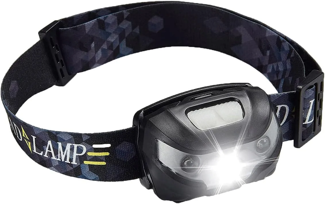 Headlamps Powerfull LED Headlamp Rechargeable Body Motion Sensor Headlight Camping Flashlight Head Light Torch Lamp with USB