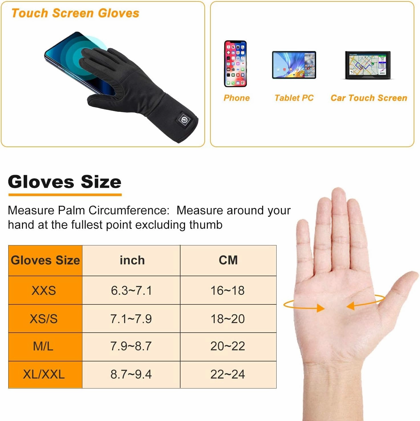 Heated Glove Liners for Men Women,Rechargeable Electric Battery Heating Riding Ski Snowboarding Hiking Cycling Hunting Thin Gloves Hand Warmer