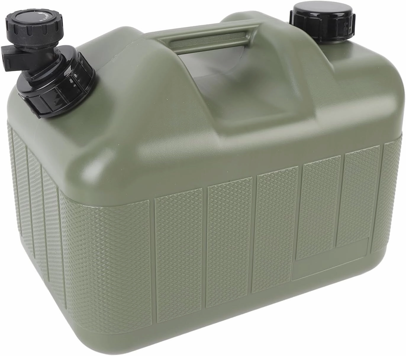 HEEPDD Large Capacity Camping Water Container, Leak Proof PE Jug with Spigot for Car Outdoor with Anti Leakage Feature Suitable for Camping and Travel Needs