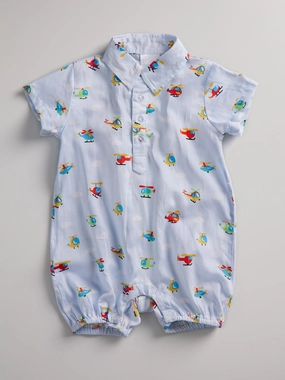 Helicopter Boys Romper