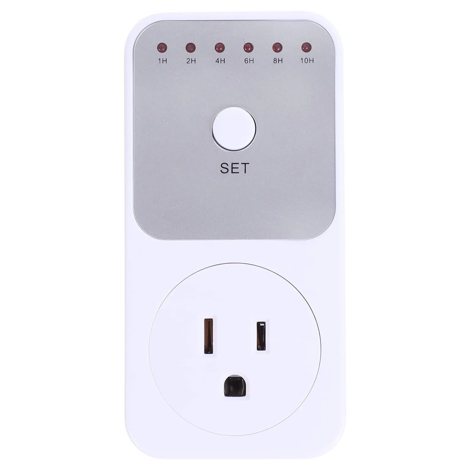 HOMSFOU Timing Socket Outlet Splitter Timers for Electrical Outlet Outdoor Dusk to Dawn Sensor Timer for Electrical Outlet Programmable Motion Lamp Timer Switch Lights Timer Outlet APC Abs