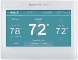 Honeywell Home RTH9600WF Smart Color Thermostat Energy Star Wi-Fi Programmable Touchscreen Alexa Ready - C-Wire Required, Not Compatible with Line Volt Heating