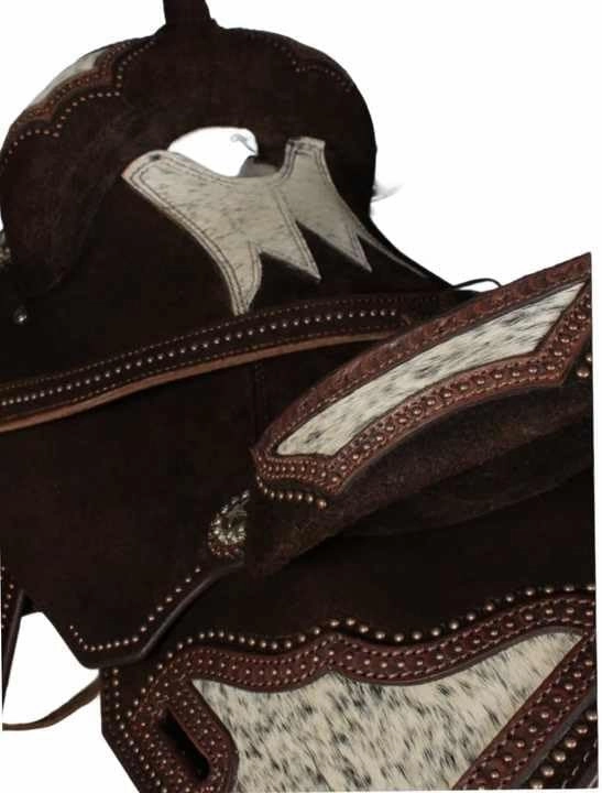 Horse Saddle Barrel Racing Western Wooden Tree Handmade Premium Leather Comfort Horse Trail Equestrian Tooled Carved Horse Riding Saddle Size: 10"-18 inches Seat Available, FS12