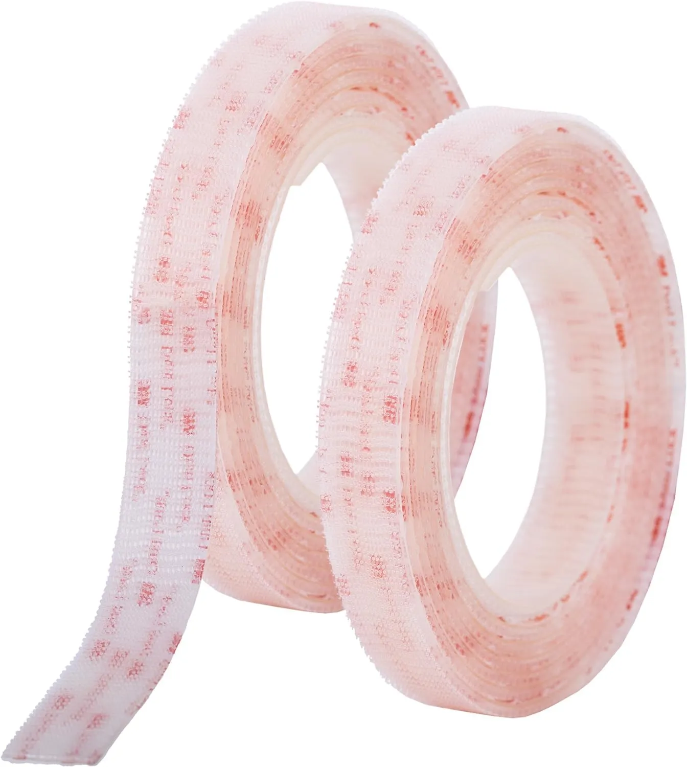 Industrial Strength -10FT 2Pack - Clear Indoor/Outdoor Adhesive Mounting Tape- Self Mating Reclosable Fastener Compatible with 3M SJ3550 / SJ3560 Dual Lock