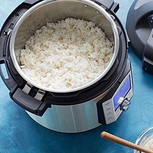 Instant Pot Stainless Steel Inner Cooking Pot with Handles, 8-Qt, Polished Surface, Rice Cooker, Stainless Steel Cooking Pot, Use with 8-Qt Duo Evo ,Pro & Pro Crisp