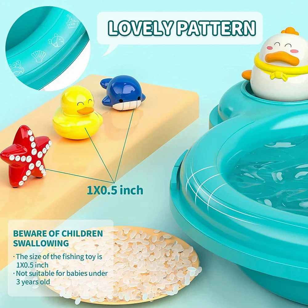 Interactive Water Fun - Play Kitchen And Fishing Set For Children