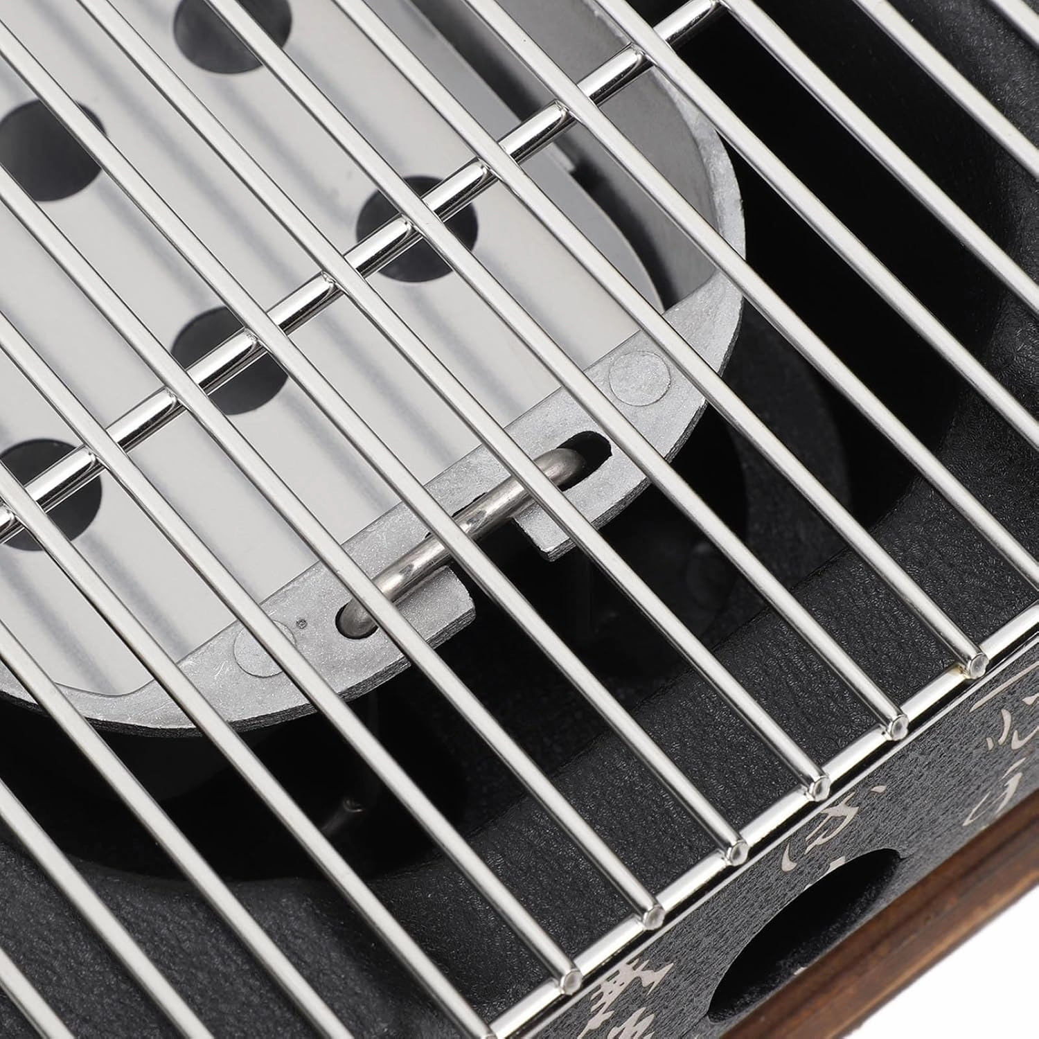 Japanese Style BBQ Grill Stove, Charcoal Barbecue for Camping, Rapid Heating Aluminium Alloy Wire Grill Base, Portable Outdoor Cooking Tool (XL)