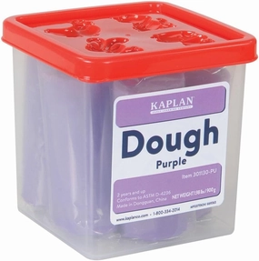Kaplan Early Learning Kaplan Dough Classic Colors Set - 6 Non-Toxic 1.98 lb Containers for Creative Play - Ideal for Molding, Stamping, and Rolling - Safe, Pliable Play Dough for Toddlers/Kids, Ages
