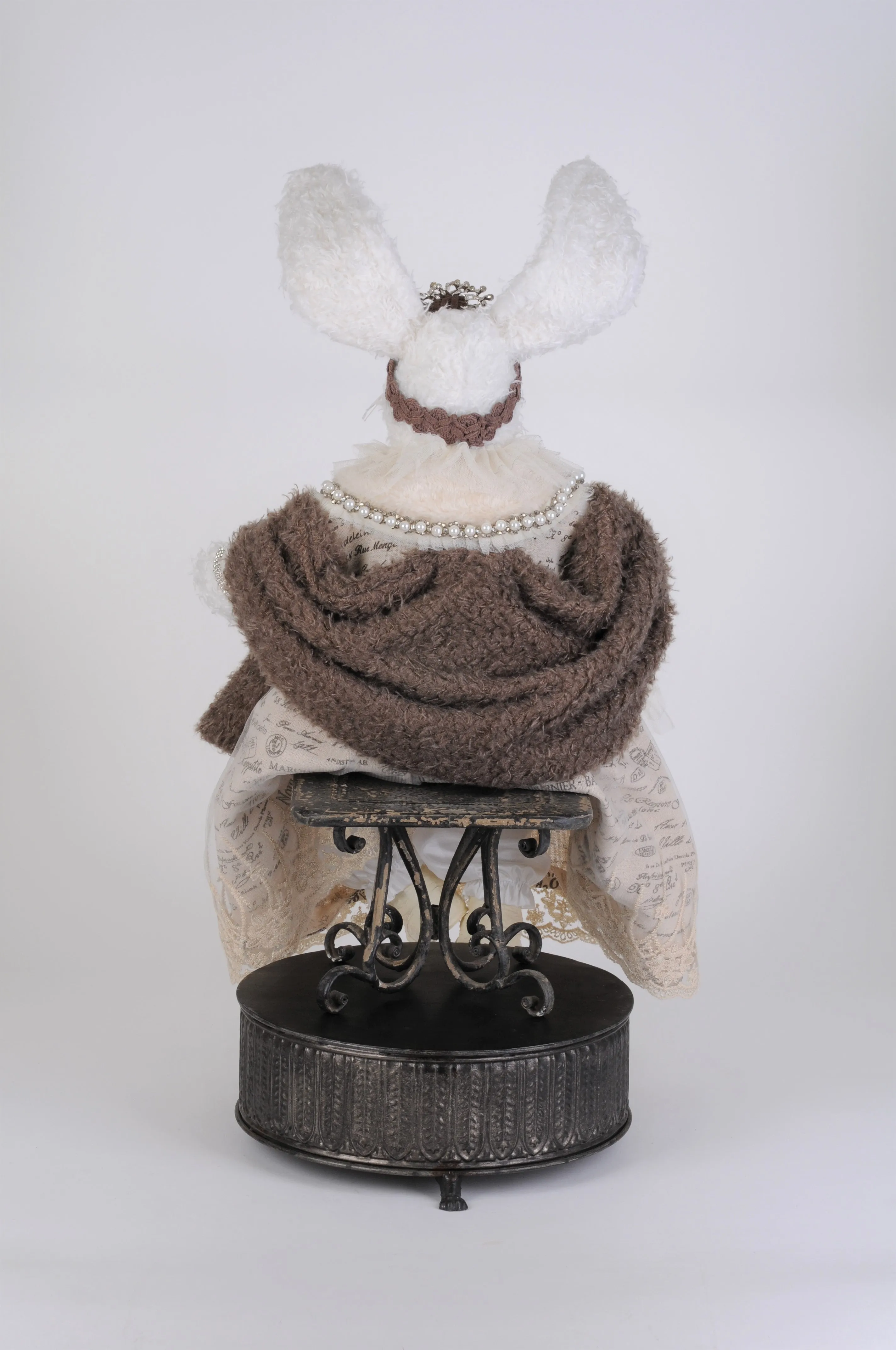 Karen Didion Easter Sitting Paris Glam Bunny