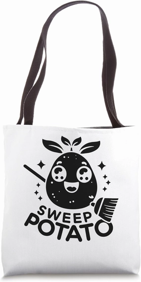 Kawaii Sweep Potato Potatoes Food Lover Tote Bag
