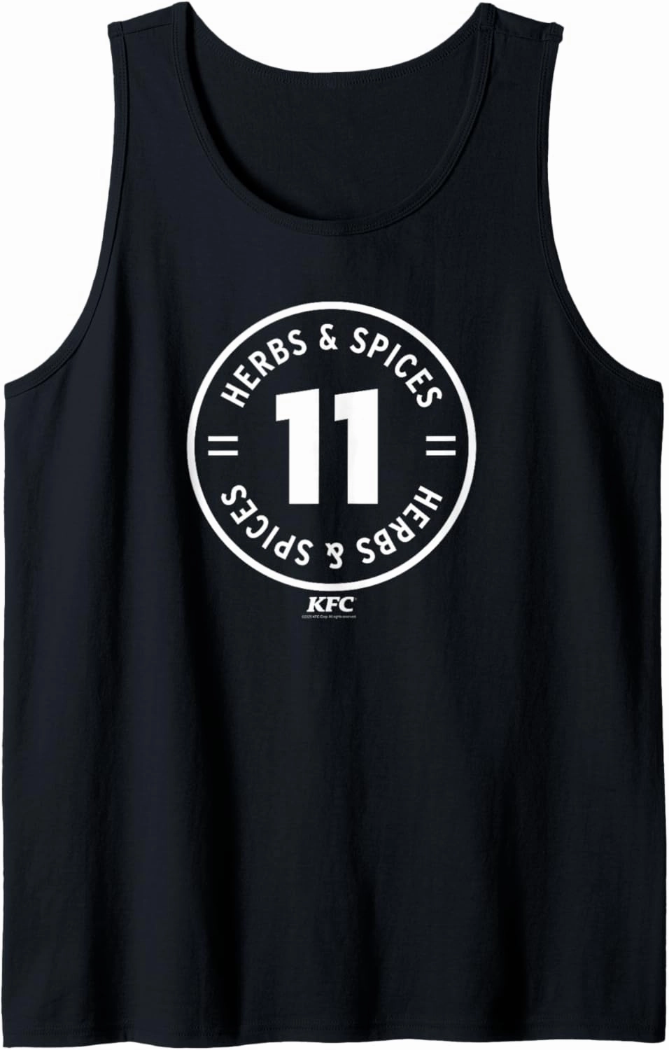 KFC 11 Herbs and Spices Secret Recipe Food Tank Top