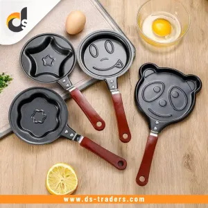 Kids Pancakes And Omelet Non-Stick Egg Fry Pan (Random Cute Designs).