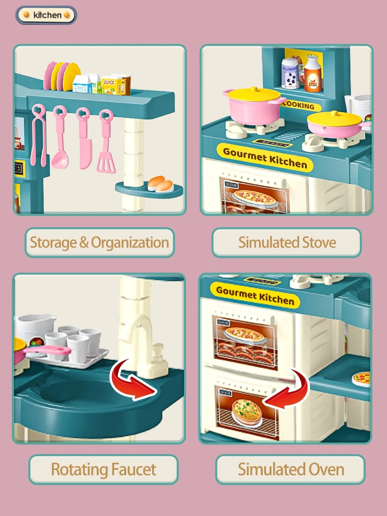 Kitchen Playset Toys