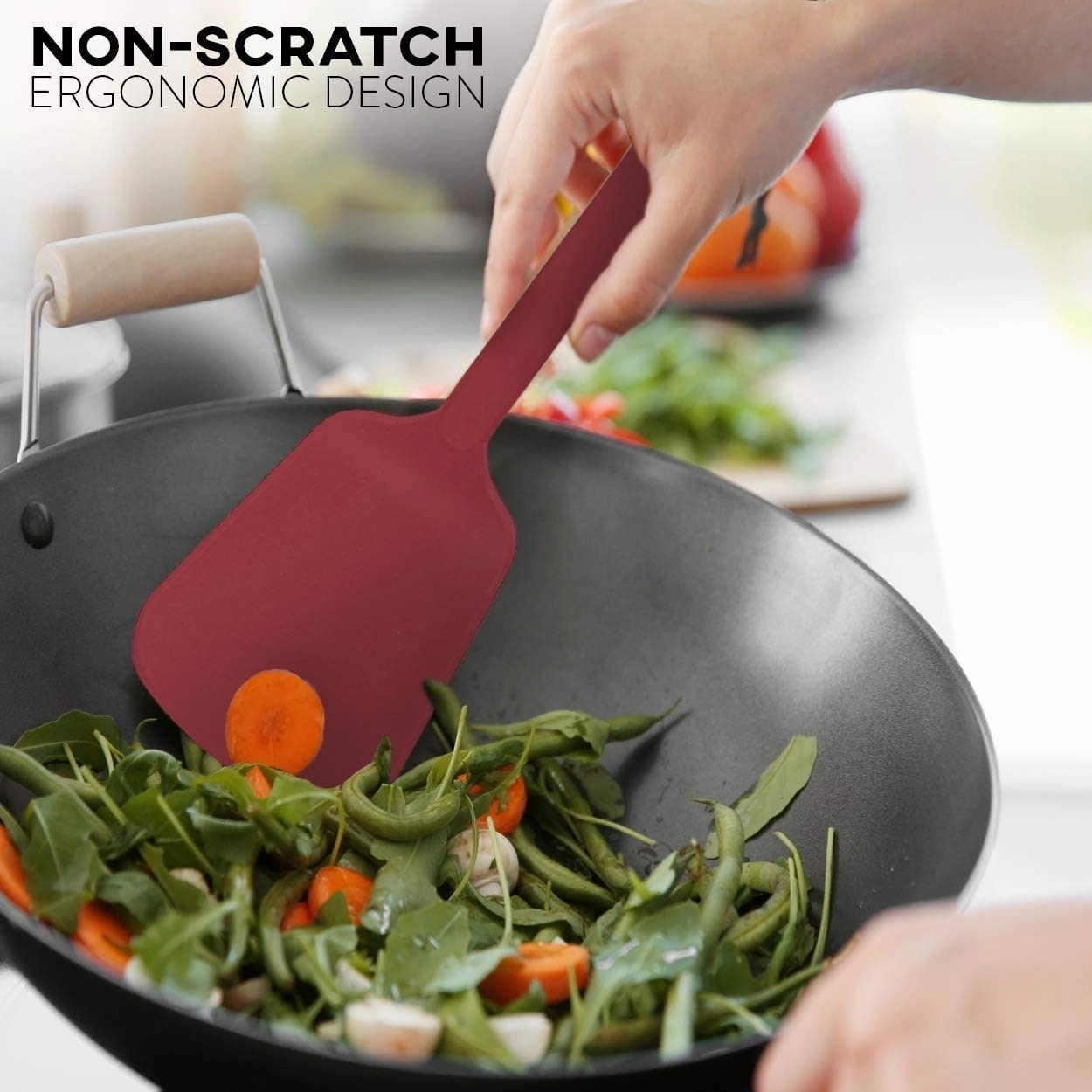 Kitchen Utensil Set, 24 Nylon and Stainless Steel Cooking Utensils