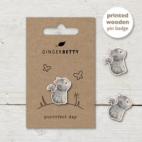 Kitten Pin Badge