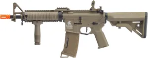 Lancer Tactical Gen 3 Airsoft Rifle MK18 Mod 0 Nylon Polymer Airsoft AEG Gun with Programmable Fast Trigger & Mosfet