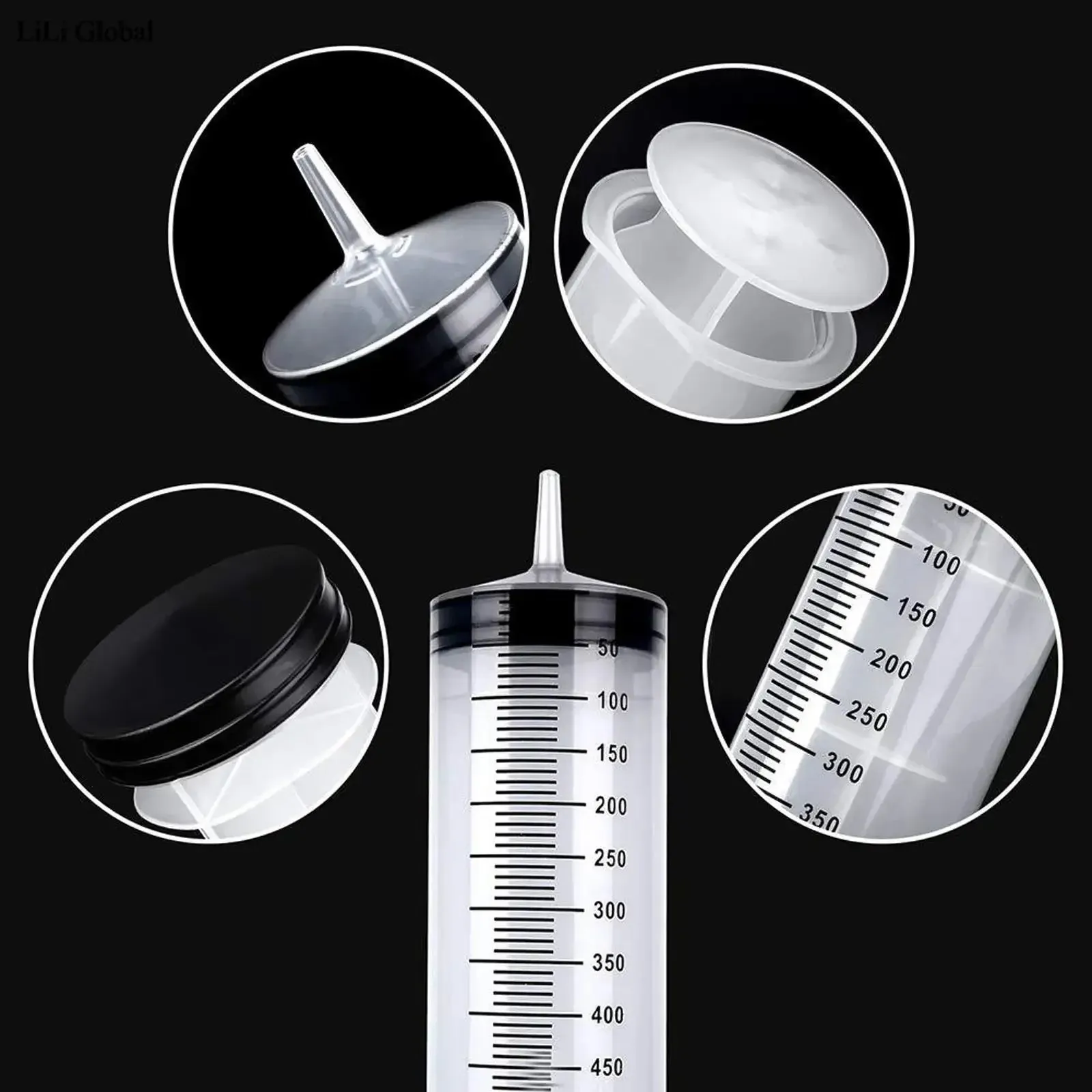 Large Reusable Feeding Syringe - 300/500ML for Dogs
