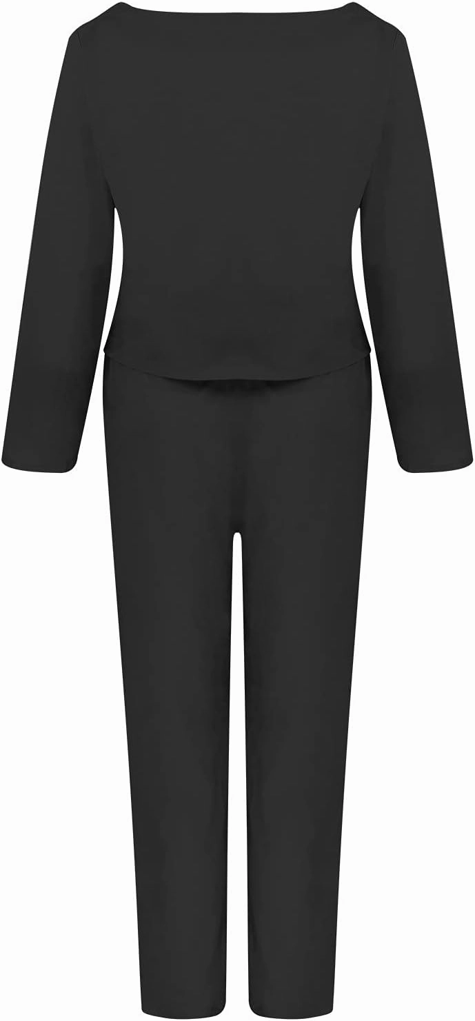 Lastesso Sweatsuits for Women Set 2 Piece Lightweight Loungewear Sets Matching Jogging Suit Casual Solid Track Suits Outfits