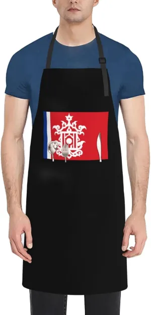 Late 19th Century Flag of Sulu Aprons With Pockets Waterproof Work Apron Creative Gifts