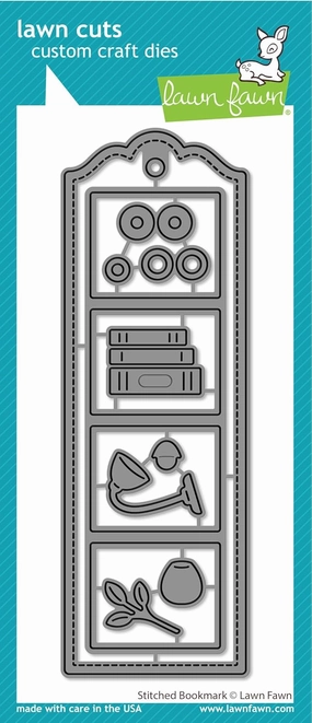 Lawn Fawn LF3525 Stitched Bookmark Dies